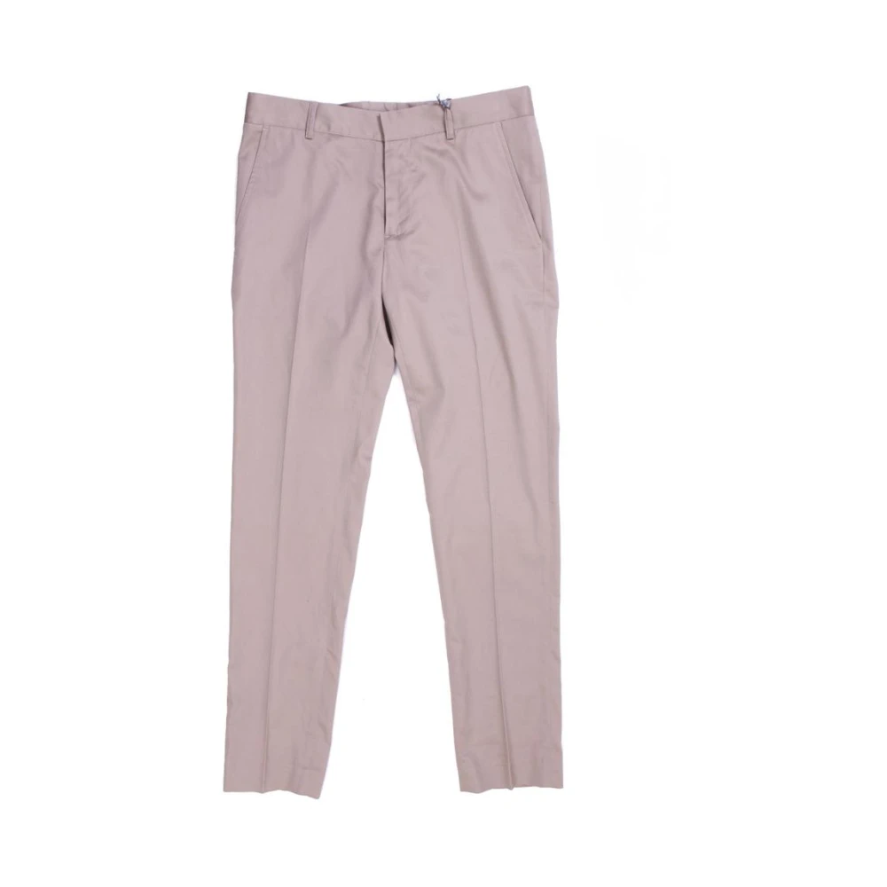 Daniele Alessandrini Beige Stylish P3002n587 - Male - Suit Trousers - Xs - Trousers