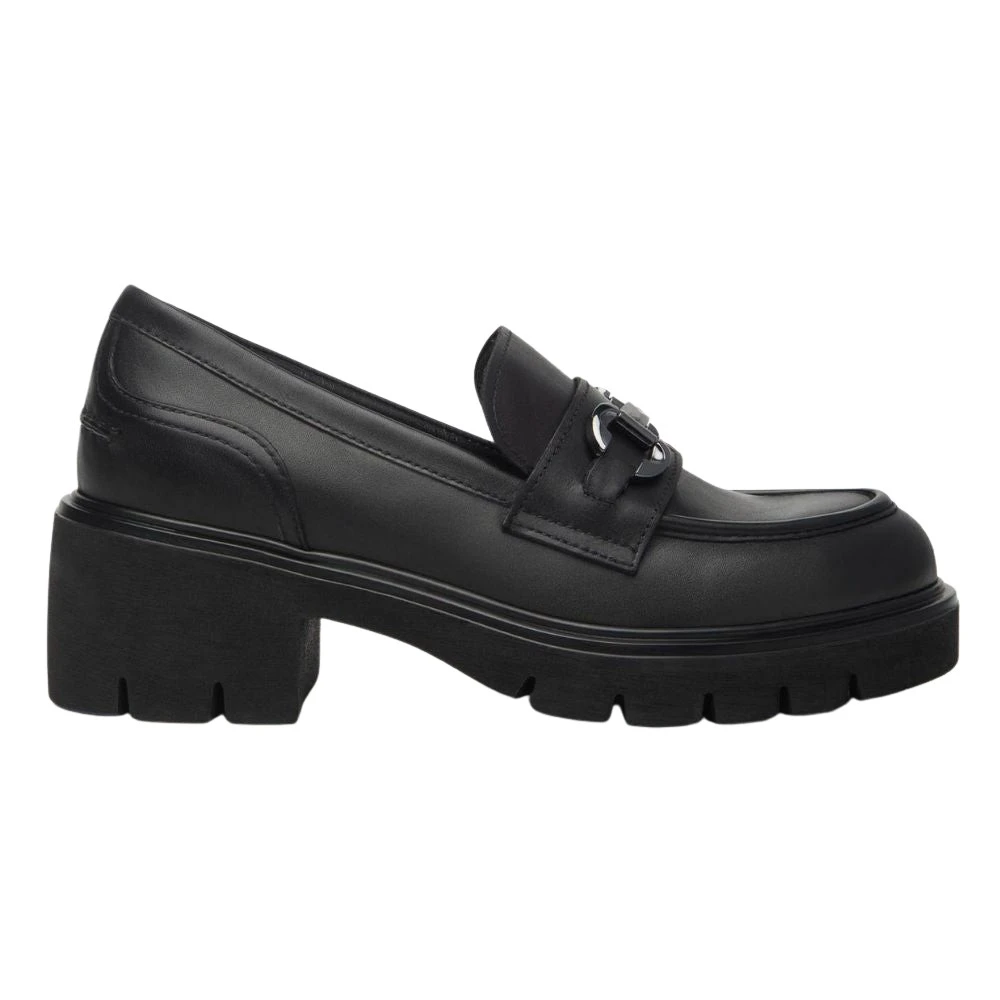 Nerogiardini Women's Black Moccasin Loafer - Loafers - 6 Uk - Shoes