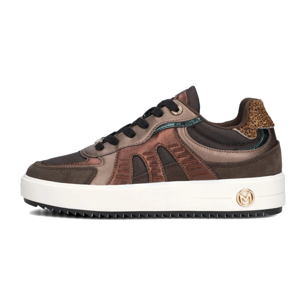 Mexx Bronze Lage Sneakers Persia Olli Dames Schoenen Veelkleurig Multicolor