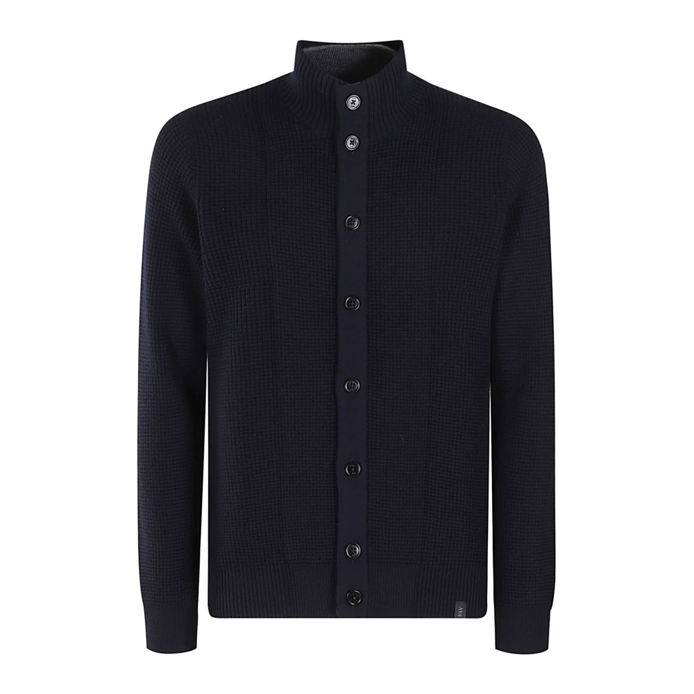 Fay - Knitwear > Cardigans - Blue - Fay - Modalova
