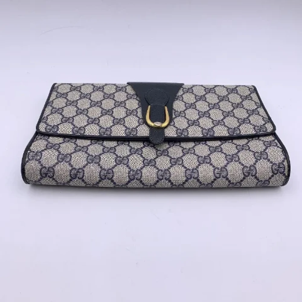 Gucci Vintage Pre-owned Leather clutches Multicolor Dames