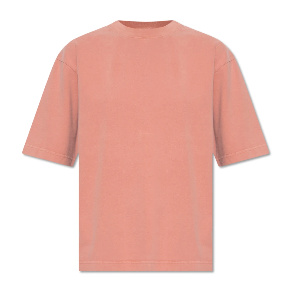 Acne Studios T-shirt med logotyp Pink, Dam