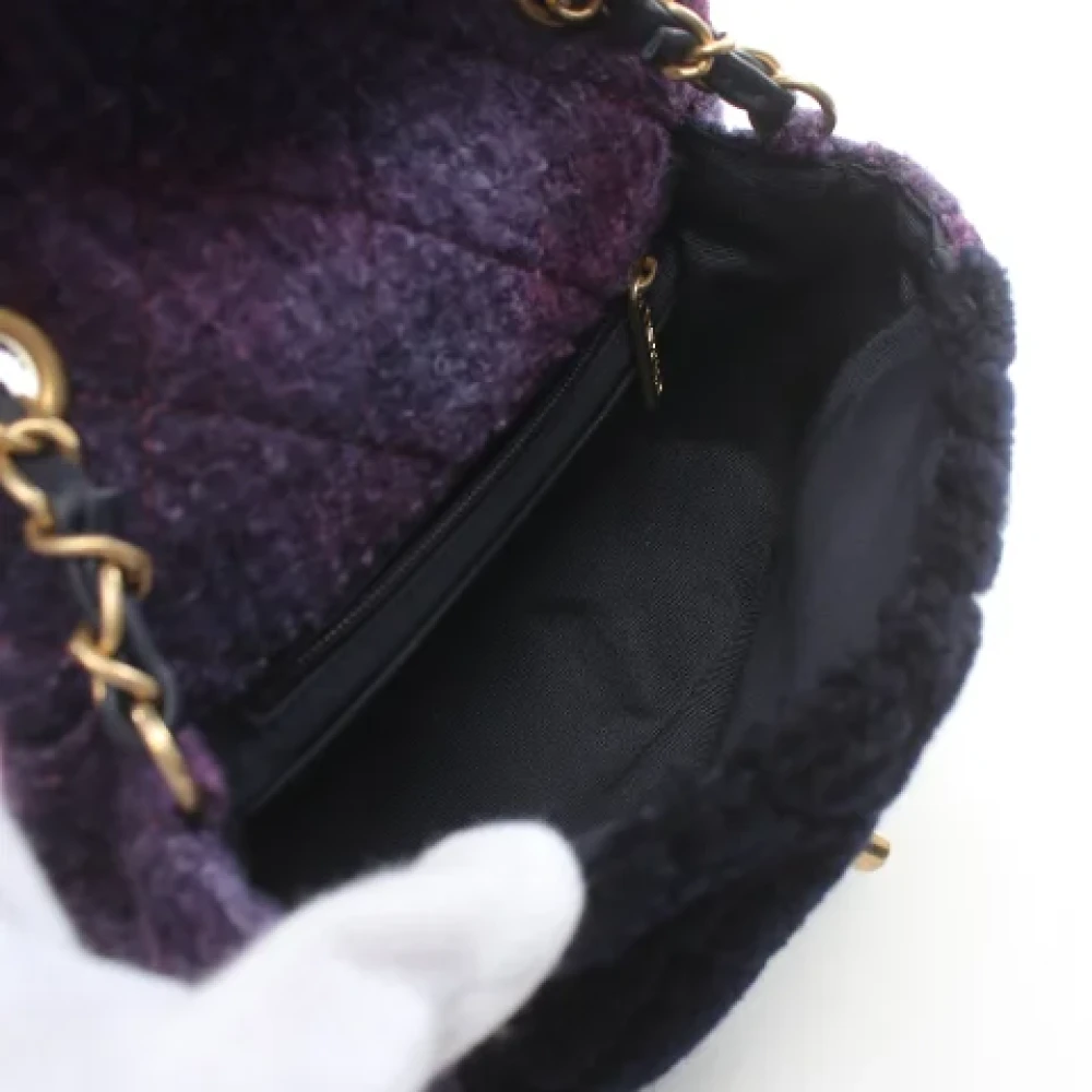 Chanel Vintage Pre-owned Fabric chanel-bags Black Dames