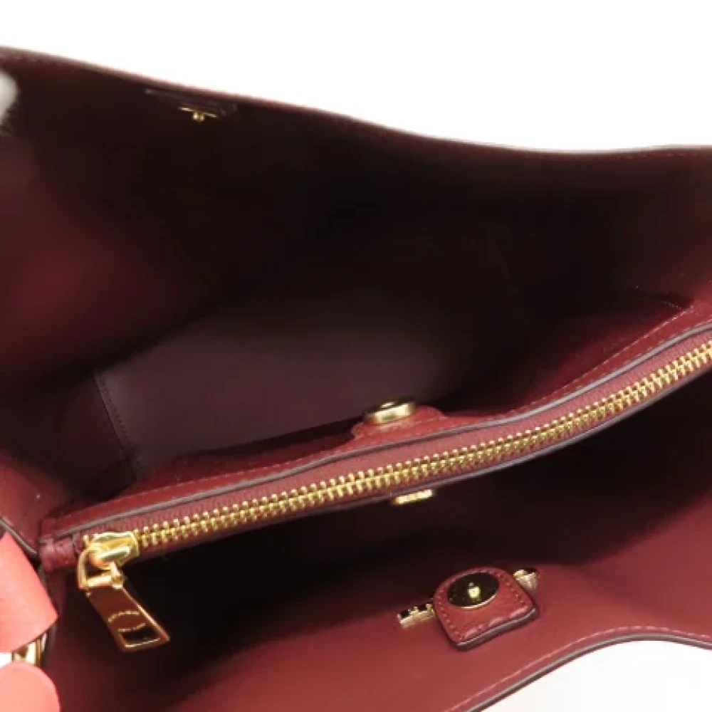 Coach Pre-owned Leather handbags Pink Dames