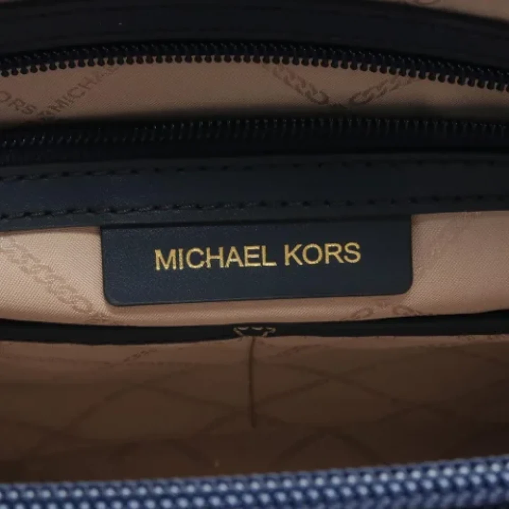 Michael Kors Pre-owned Leather shoulder-bags Blue Dames