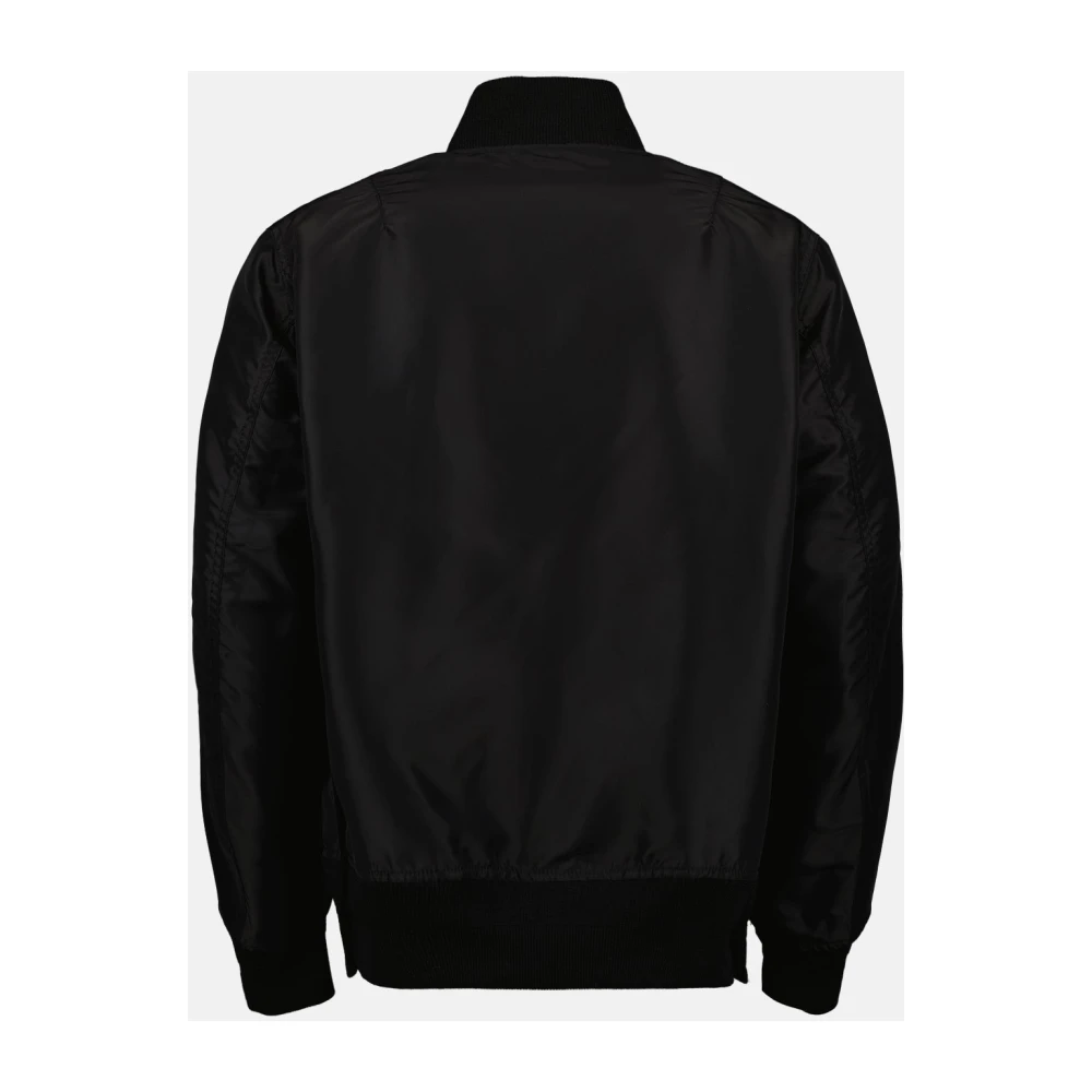 Sacai Omkeerbare Nylon Bomberjack Black Heren