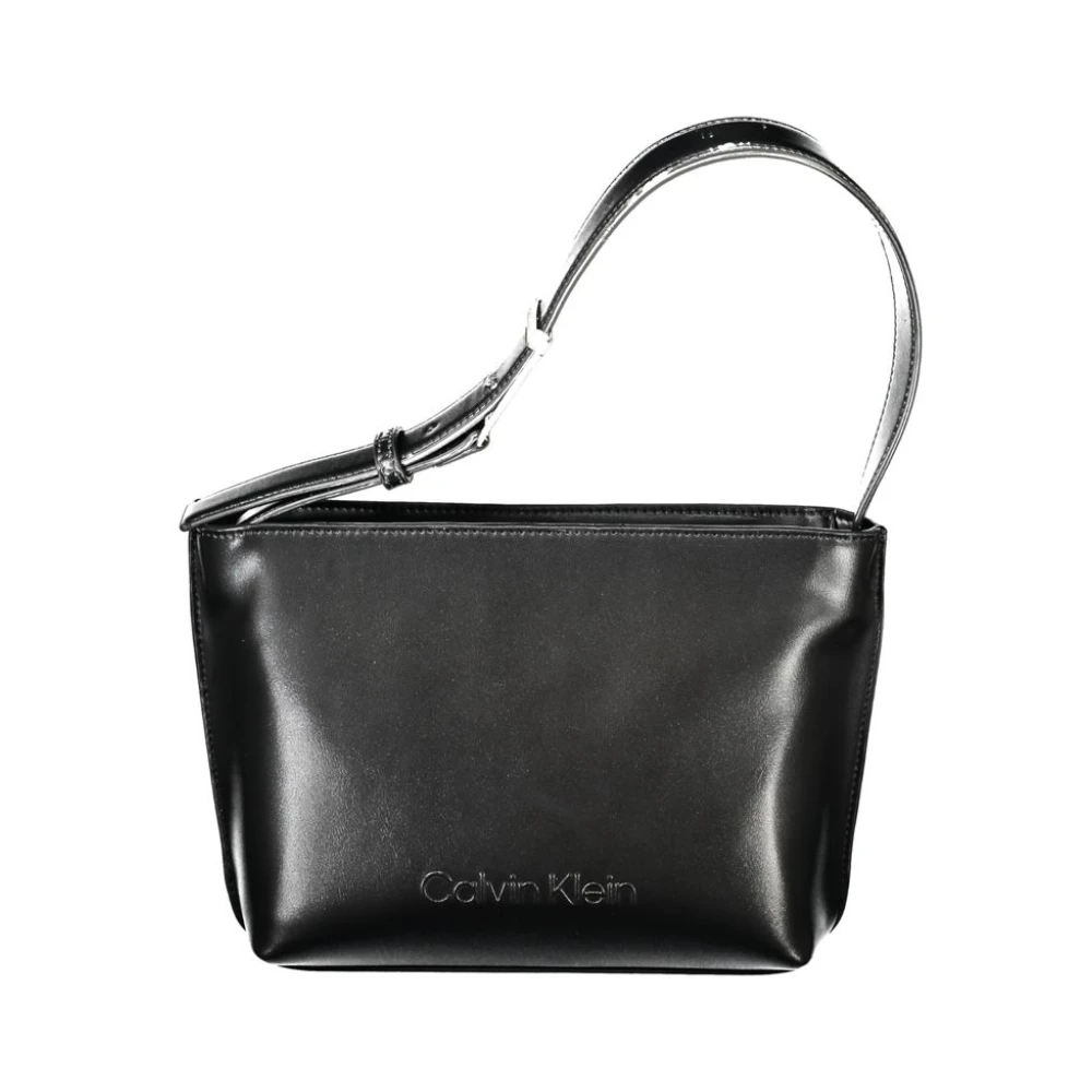 Calvin Klein Women's Black Polyester Handbag