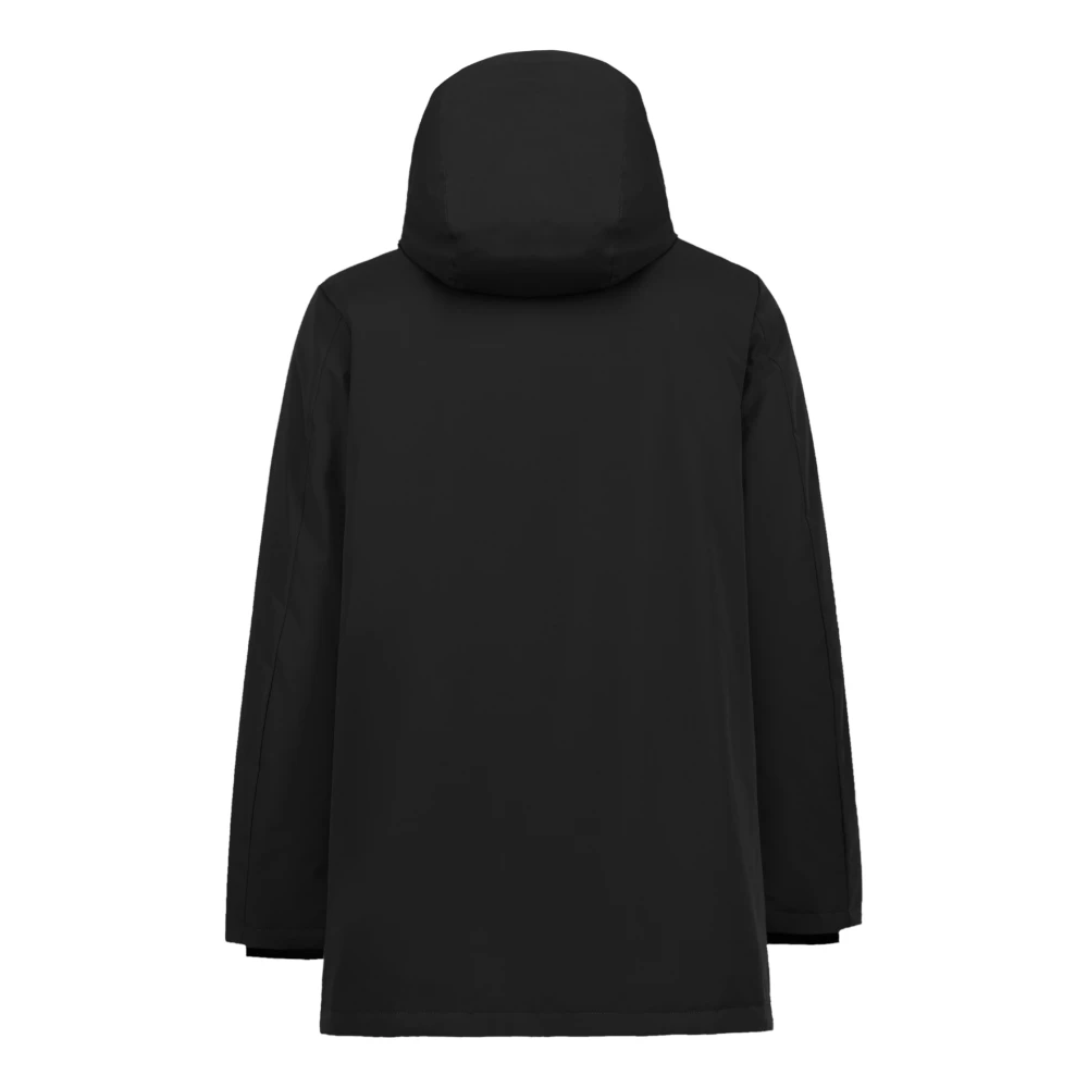 People of Shibuya Technische parka met Primaloft-isolatie Black Heren
