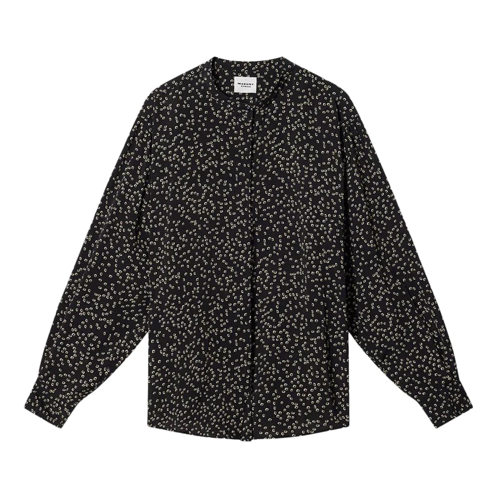 Marant Étoile Women's Black Blouses, Xs, Catchell-Ga Shirt