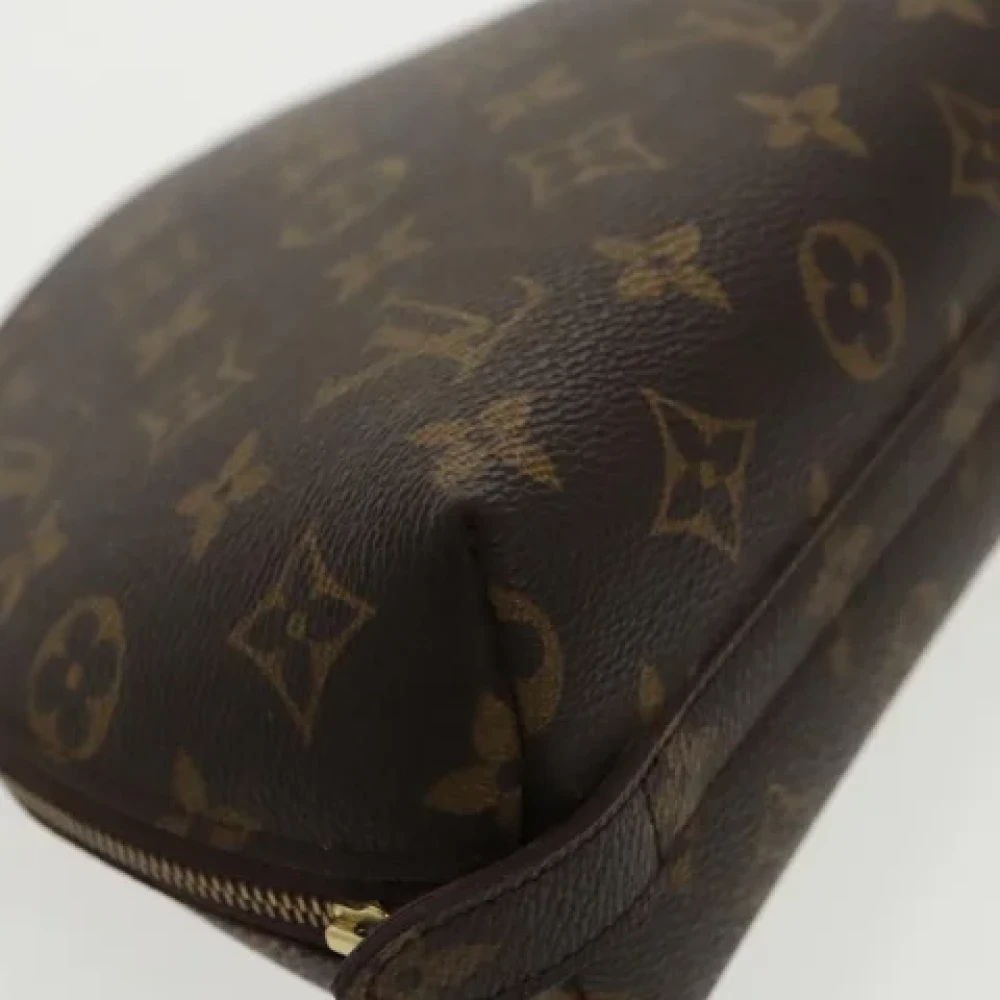 Louis Vuitton Vintage Pre-owned Canvas pouches Brown Dames