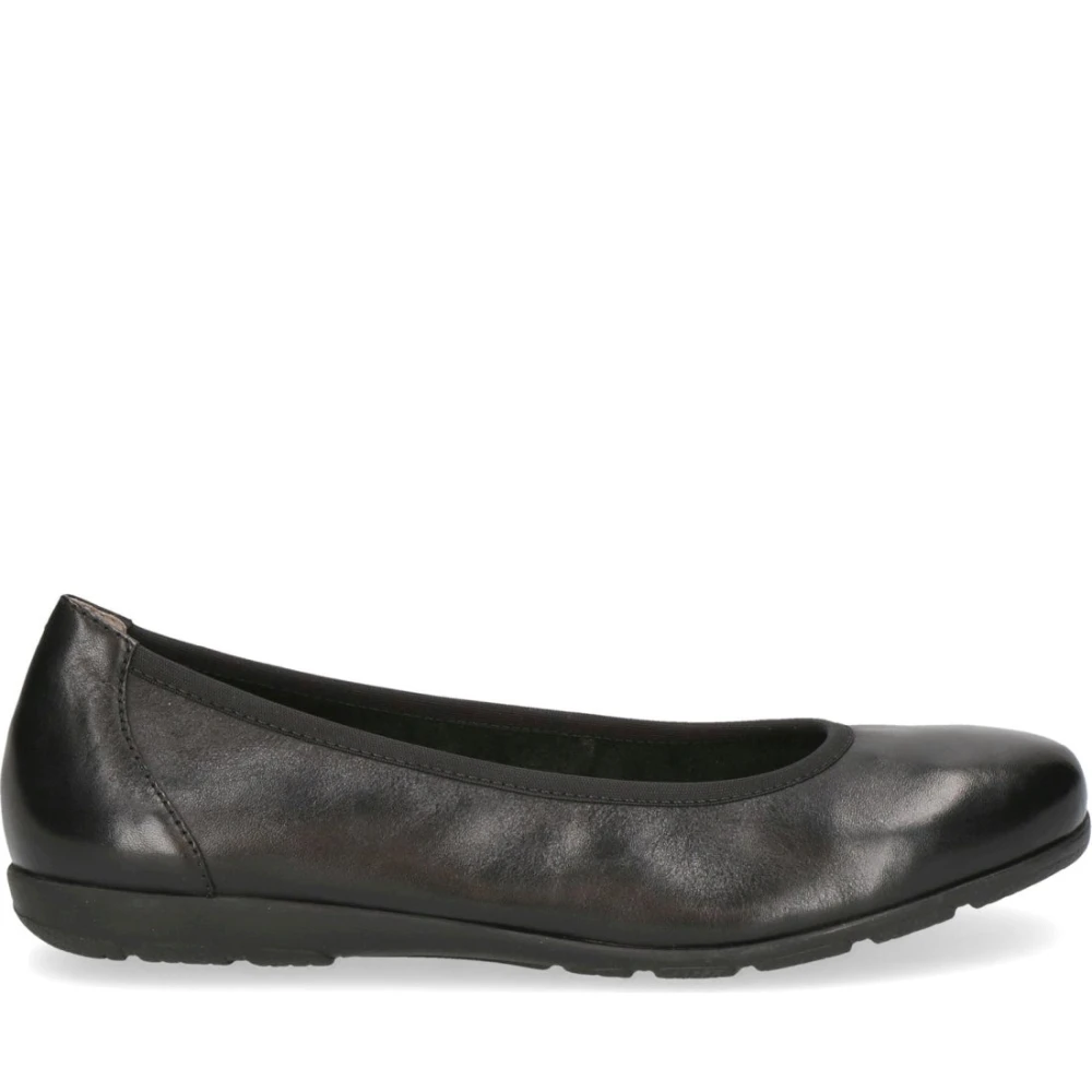 Caprice Women's Black Closed Ballerinas Shoes