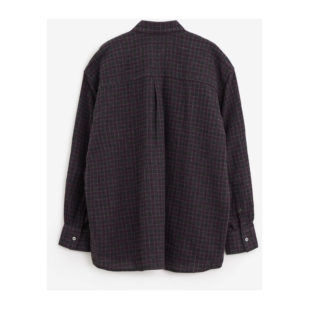 Our Legacy Stijlvolle Overhemden Collectie Purple Heren