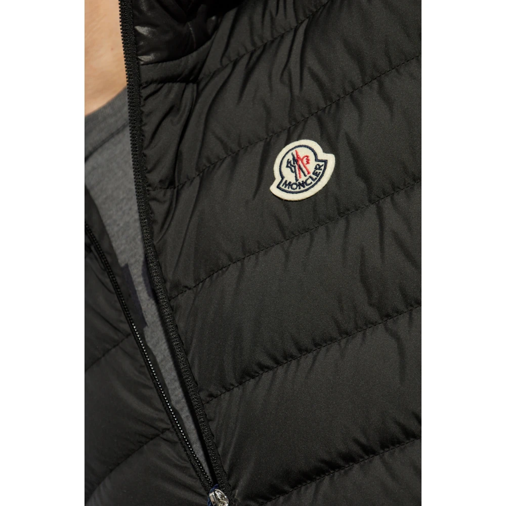 Moncler Donsvest Bourget Black Heren
