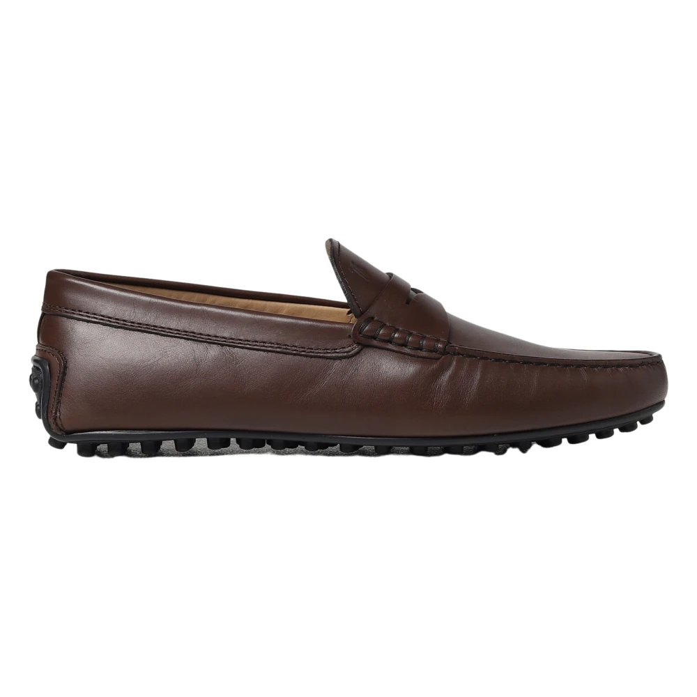 TOD'S Klassieke lage moccasins Brown Heren