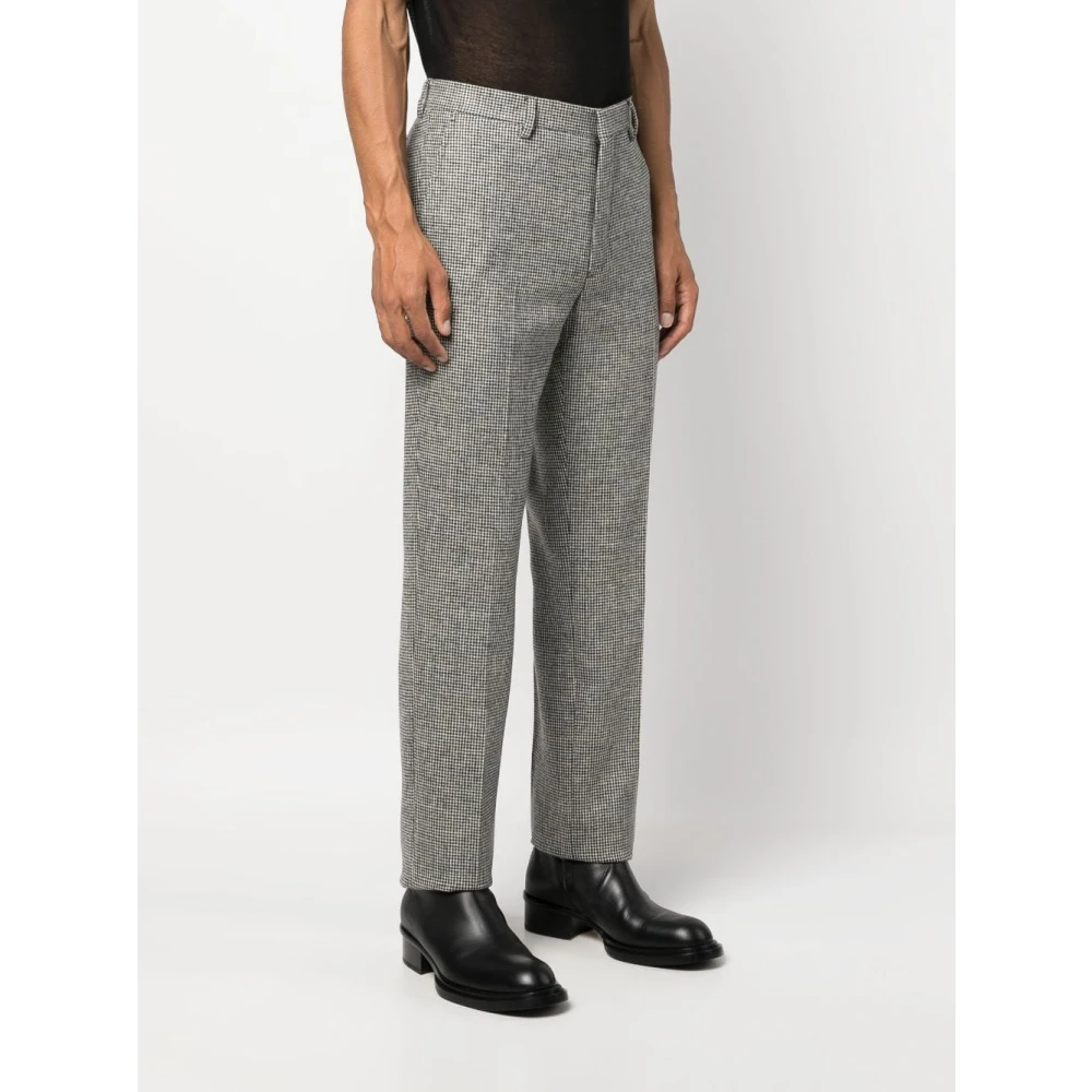Dries Van Noten Suit Trousers Gray Heren