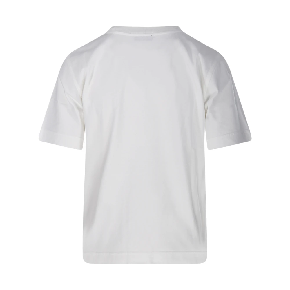 Burberry Krijt T-shirt White Dames