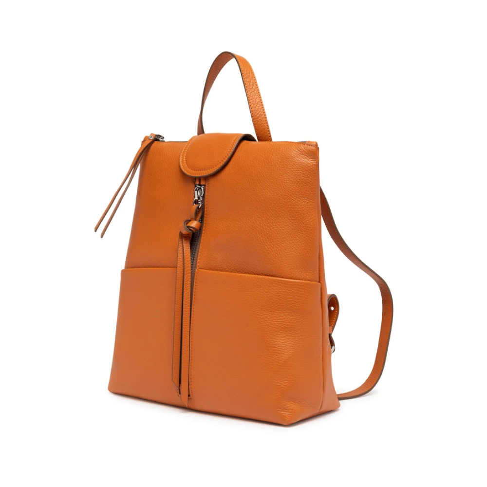 Gianni Chiarini Women's Orange Backpacks, One Size, Giada Backpack