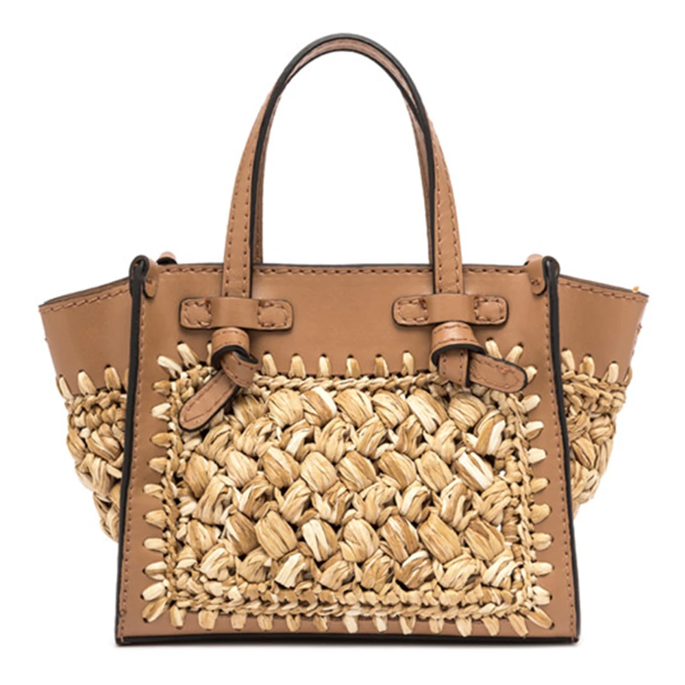 Gianni Chiarini Nieuwe Cuio Marcella Leren Handtas Brown Dames