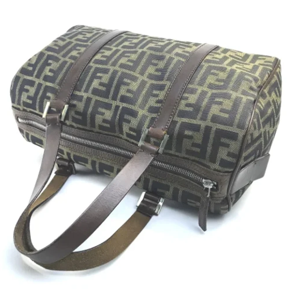 Fendi Vintage Pre-owned Fabric fendi-bags Brown Dames