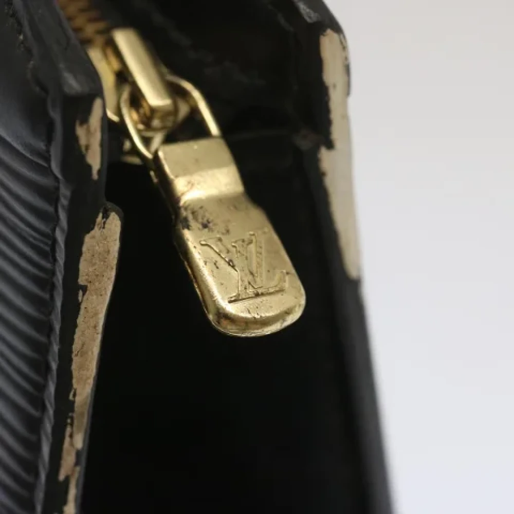 Louis Vuitton Vintage Pre-owned Leather clutches Black Dames