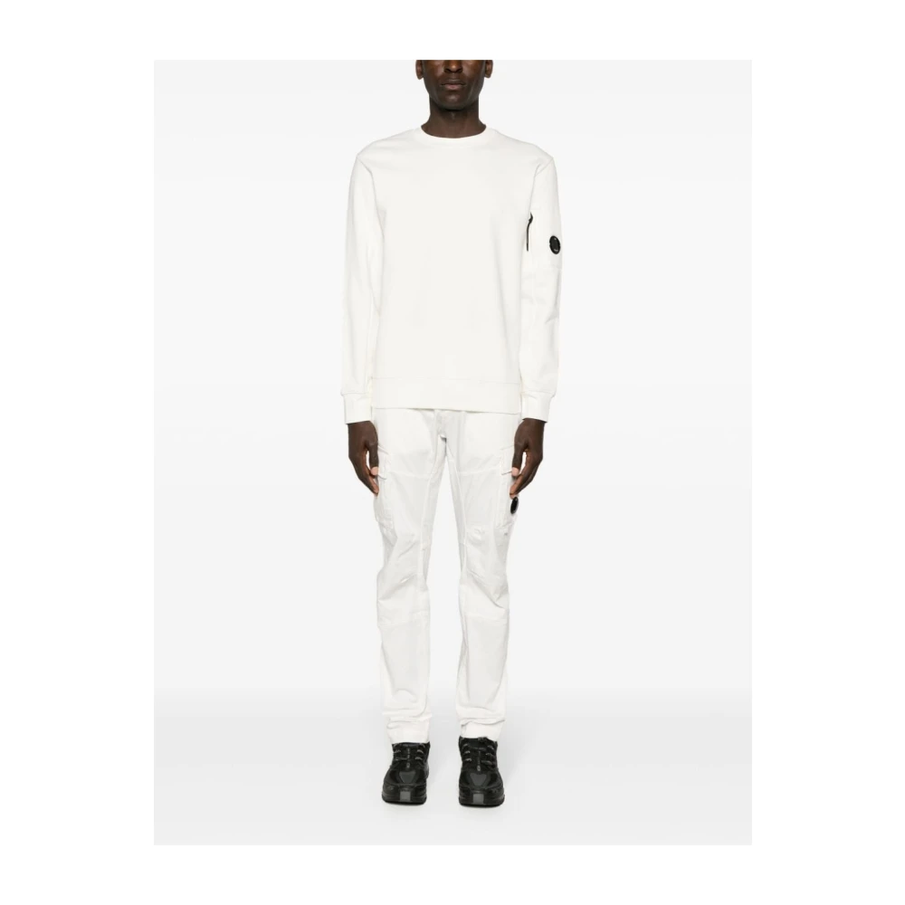 C.P. Company Signature Glasses Sweatshirt White Heren