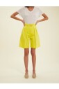 shorts-jaune-prune-taille-haute-en-toile