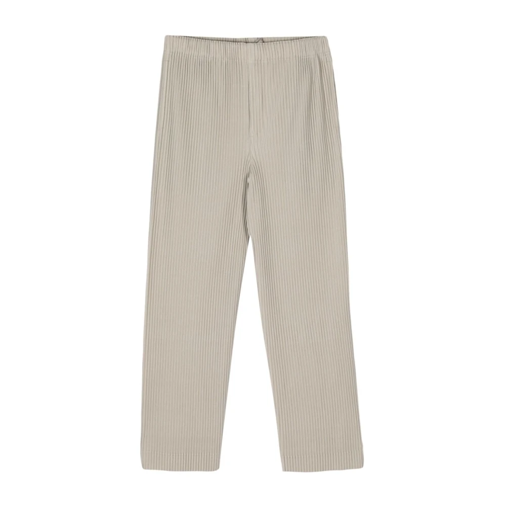 Issey Miyake Stijlvolle broeken voor mannen Beige Dames