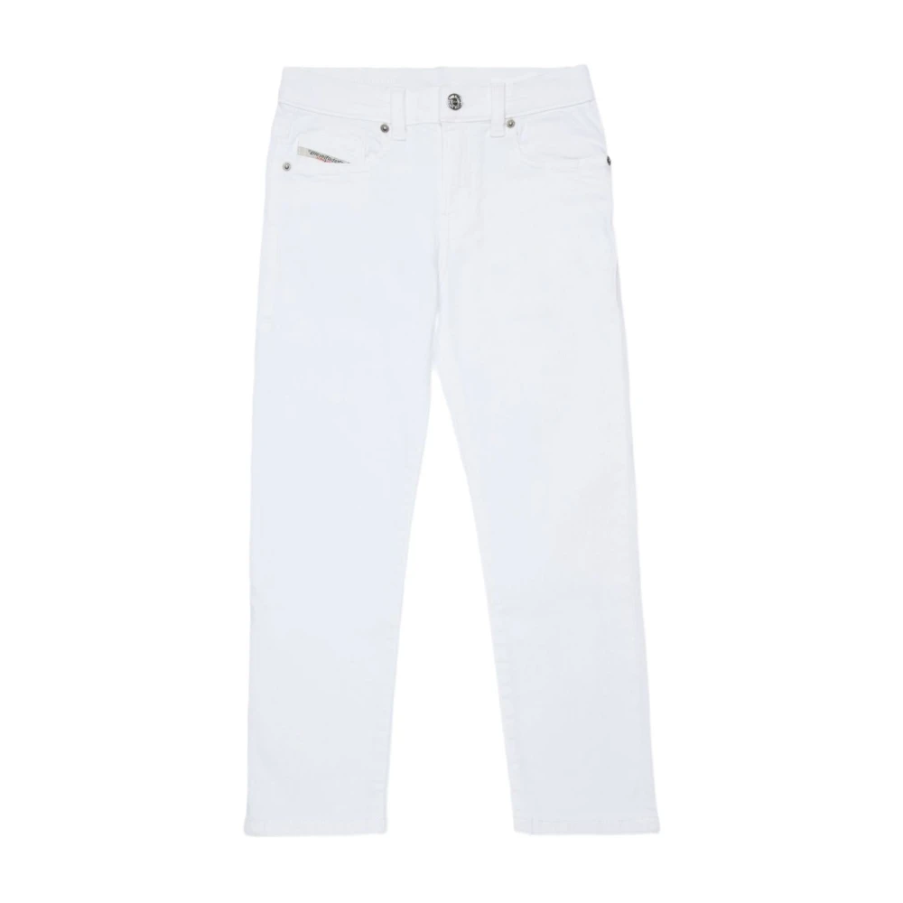 Diesel Boys White Jeans, 16 Y, 5 Pockets Jeans