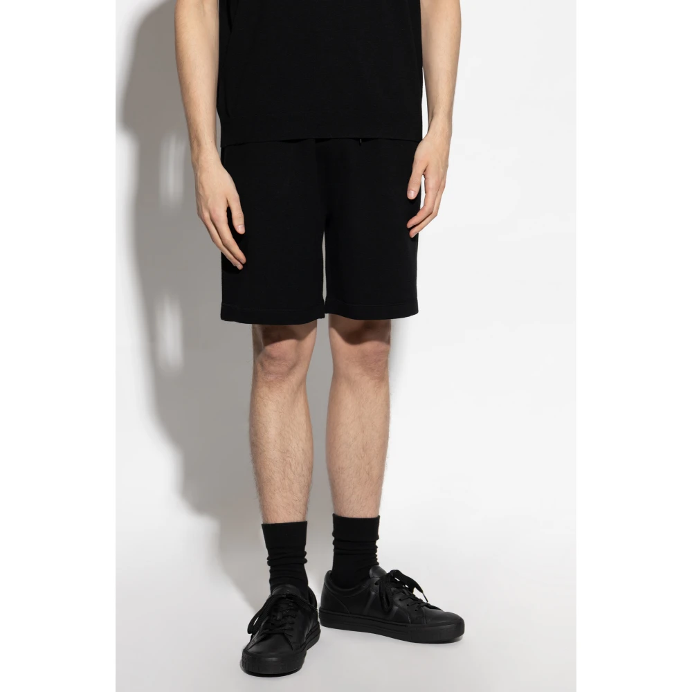 Theory Sweatpants Black Heren
