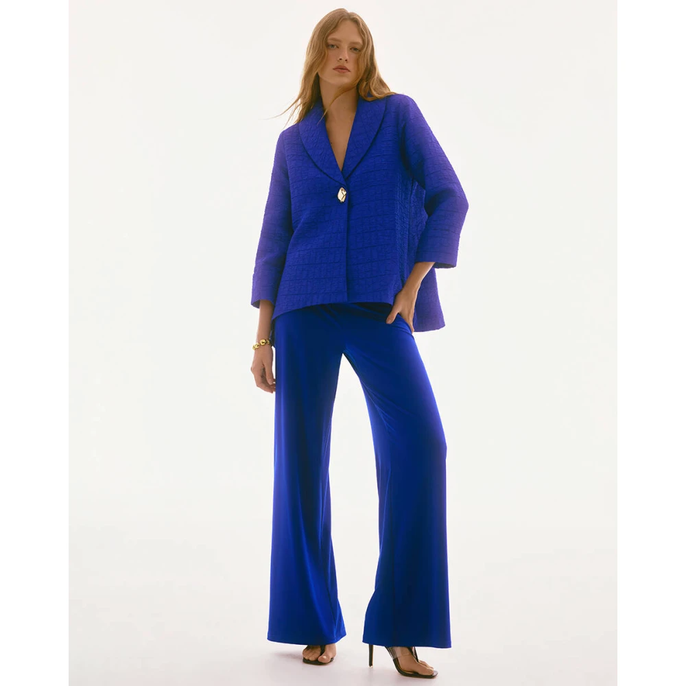Joseph Ribkoff Wijde Broek Blue Dames