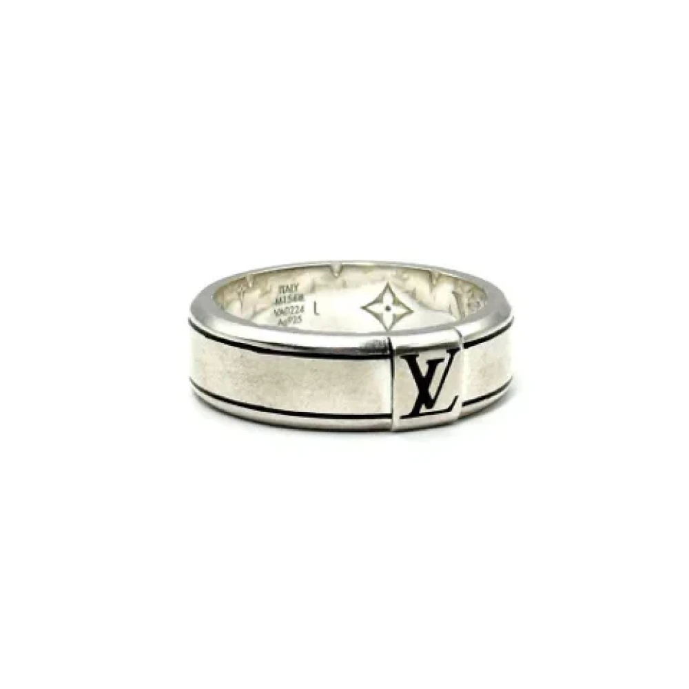 Louis Vuitton Vintage Pre-owned Silver louis-vuitton-smycken Gray, Herr