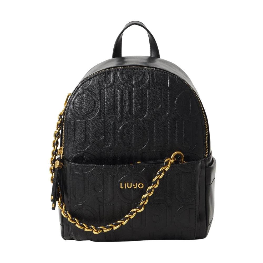 Liu Jo Stijlvolle Rugzak Black Dames