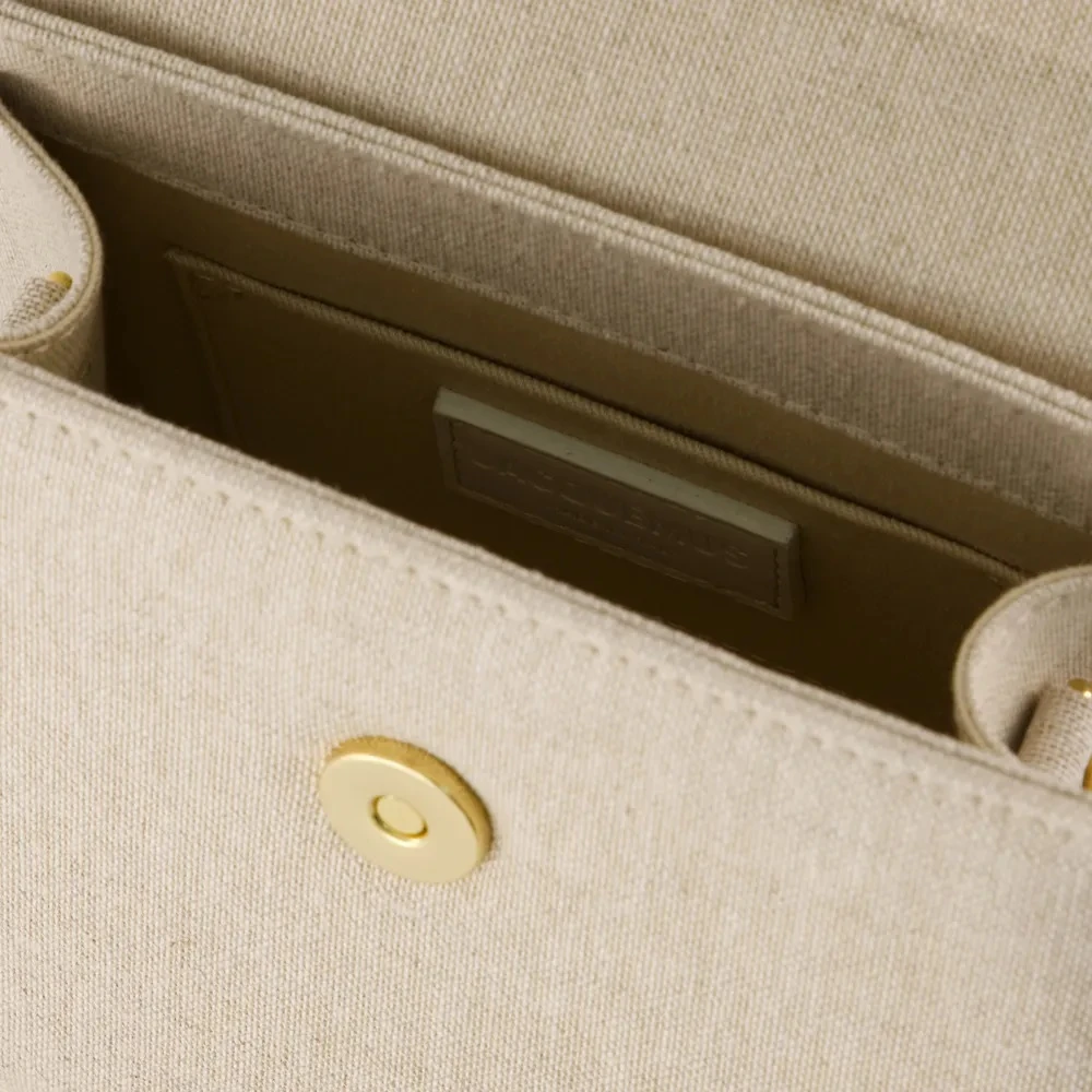 Jacquemus Le Chiquito Moyen Bag Beige Dames