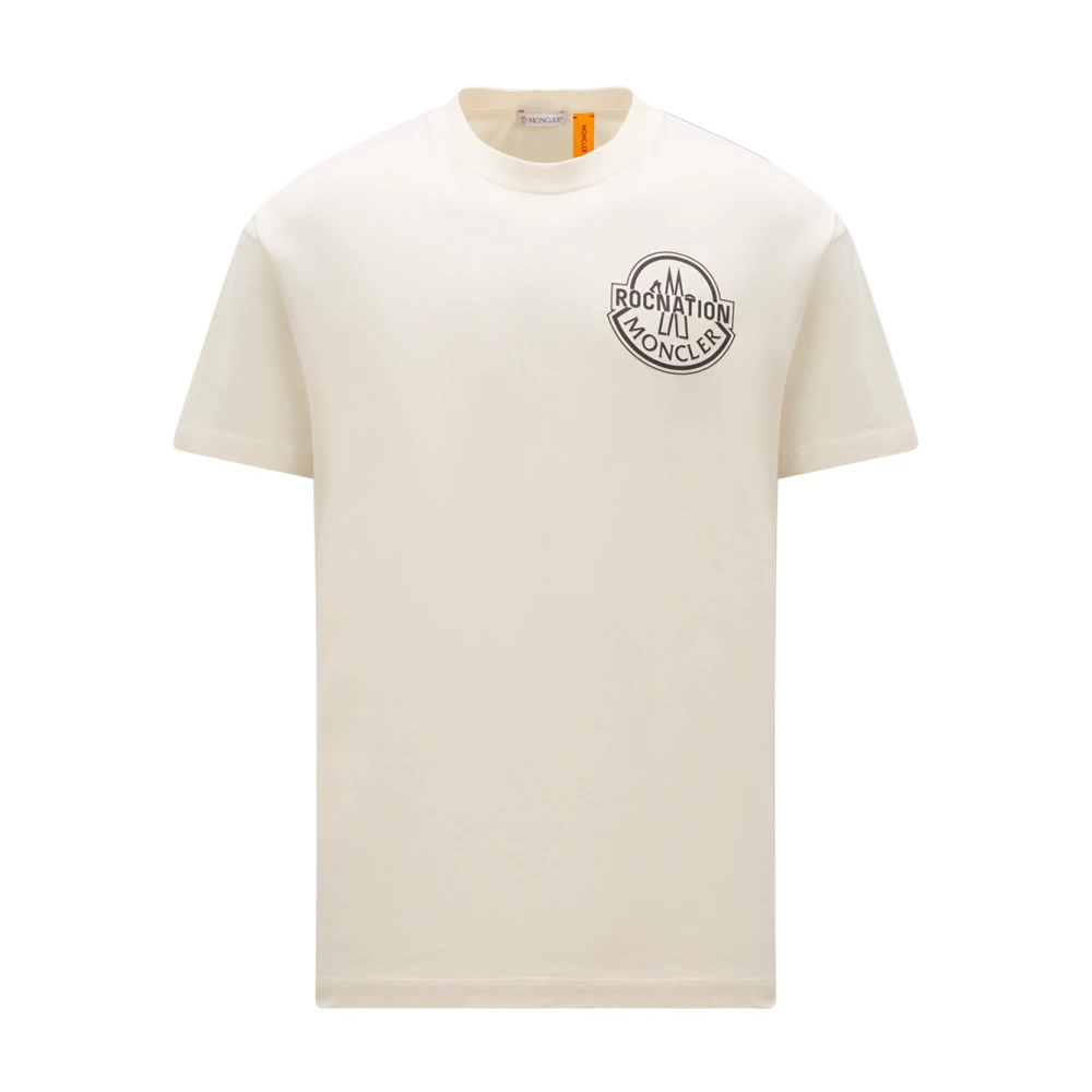 Moncler Genius T-shirts en Polos Wit White Heren