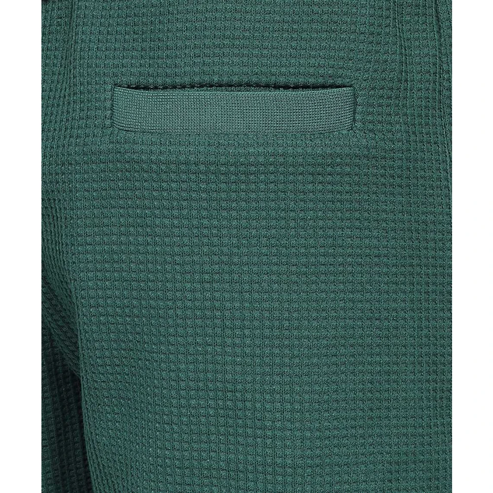 Thom Browne Katoenen Bermuda Shorts Tricolor Detail Green Heren