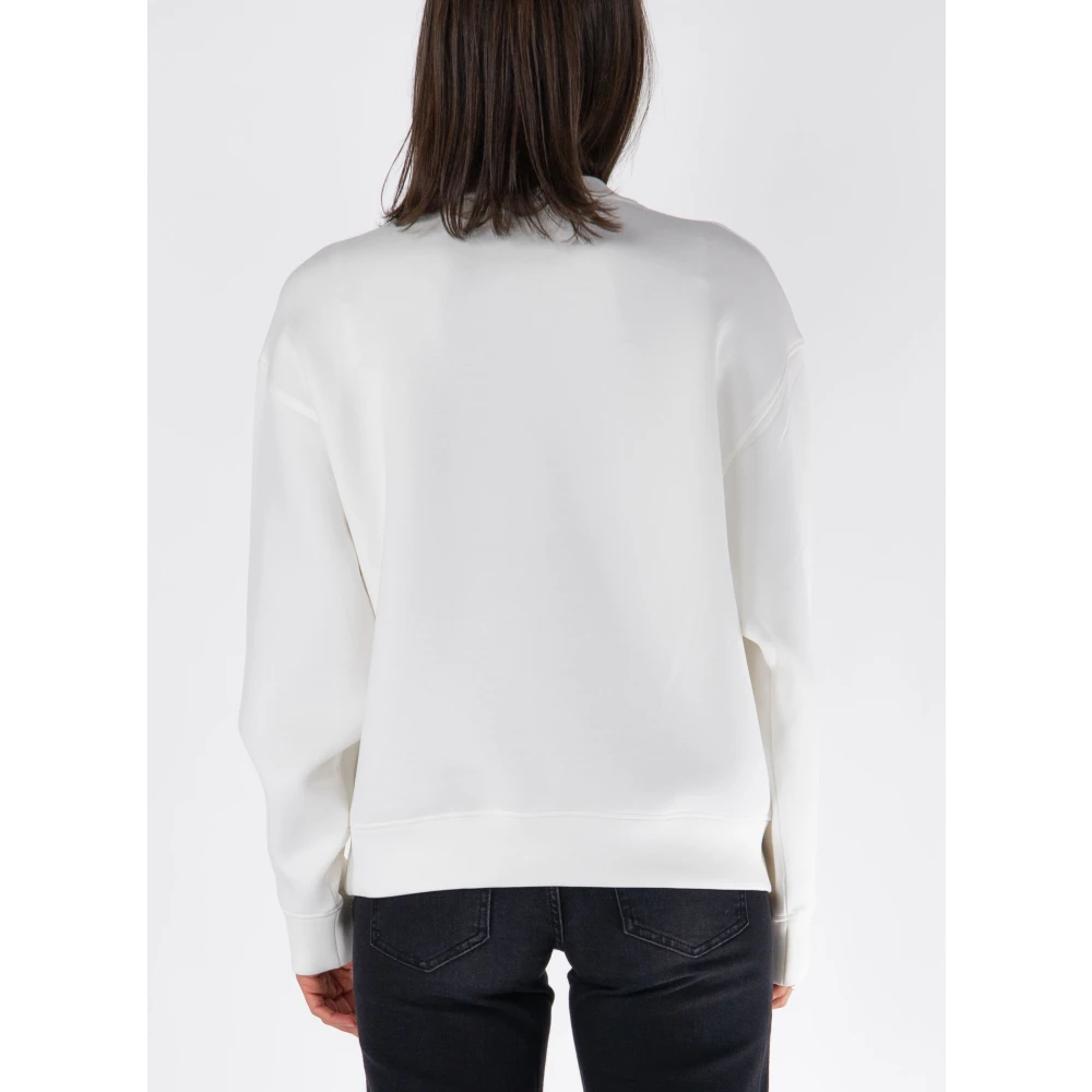 Guess Cecilia Crewneck Sweater White Dames