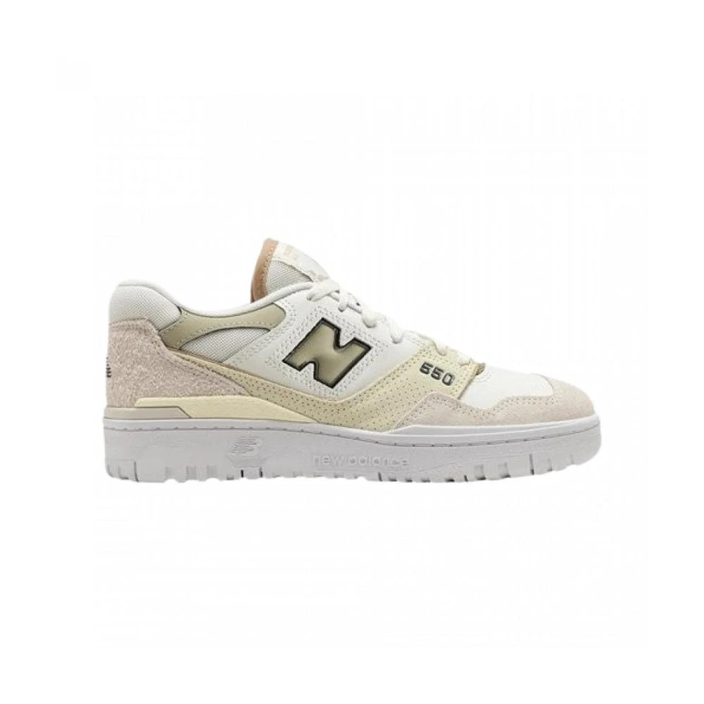 New Balance Polyester Sneaker 550 Retro Stijl Dames Schoenen Veelkleurig Multicolor