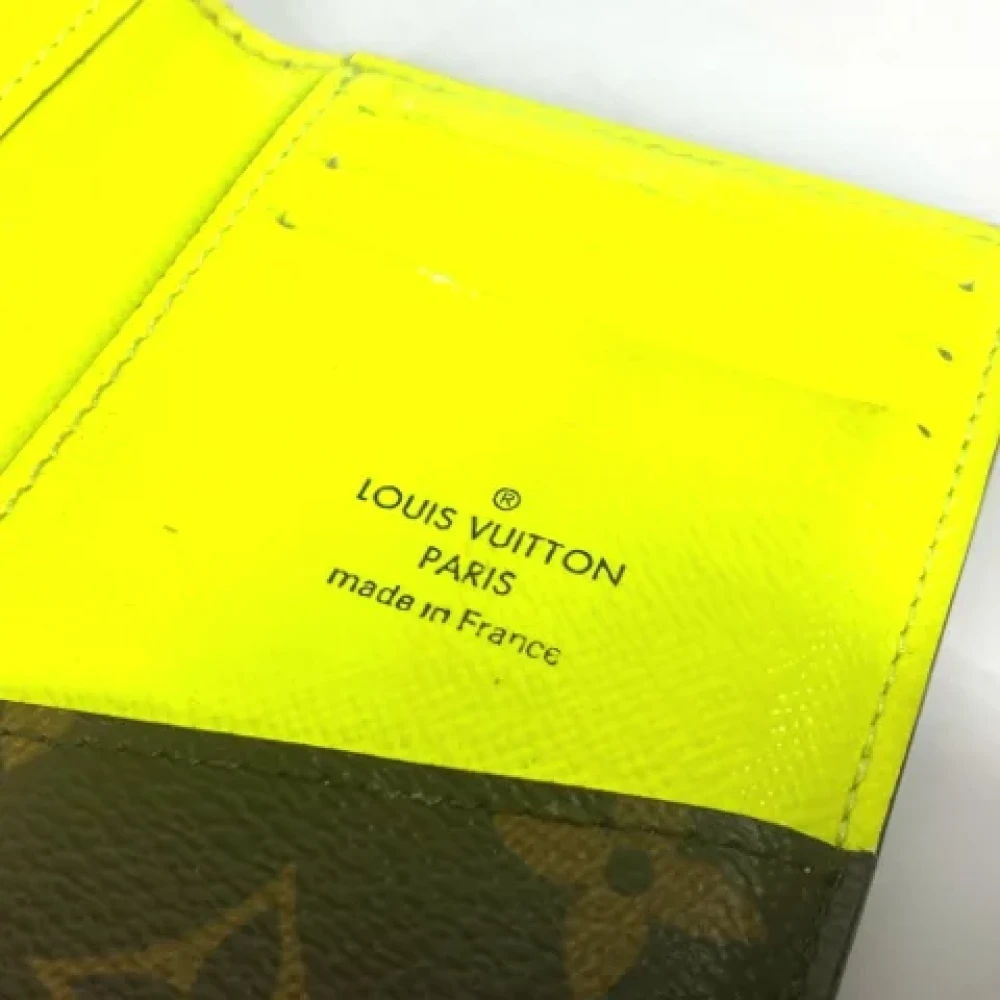 Louis Vuitton Vintage Pre-owned Fabric key-holders Brown Heren