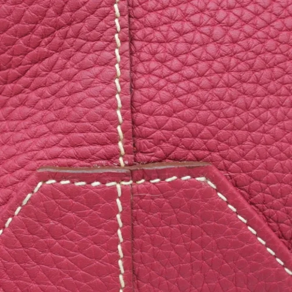 Hermès Vintage Pre-owned Leather totes Purple Dames