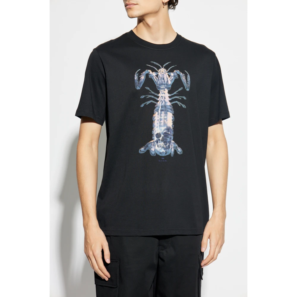 PS By Paul Smith T-shirt met print Black Heren