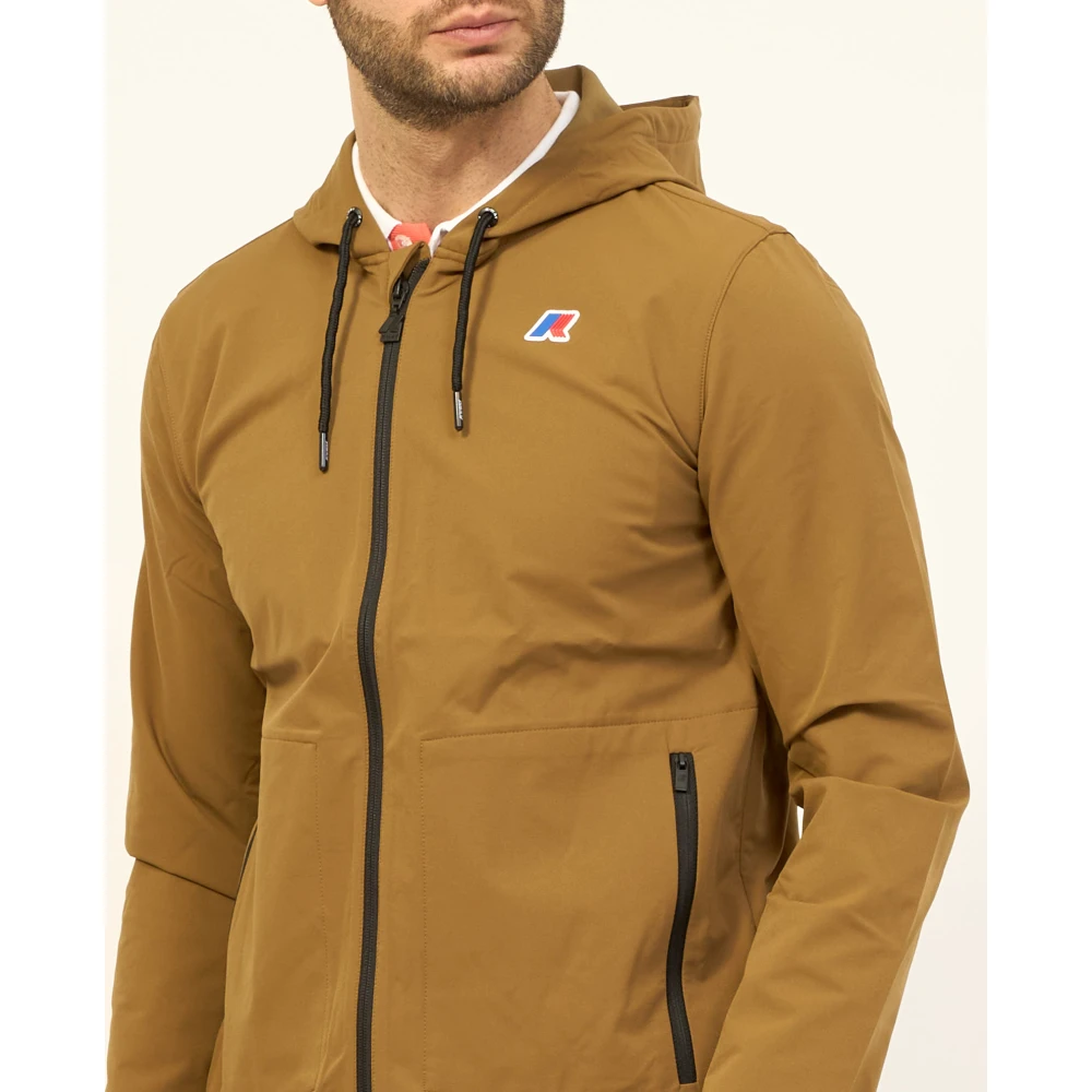 K-way Bruine Sweater Collectie Brown Heren