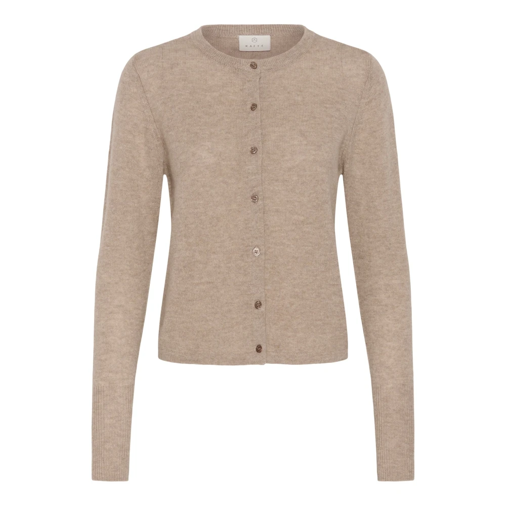 Kaffe Damen Beige Strickjacke, Kacashie - Bild 2