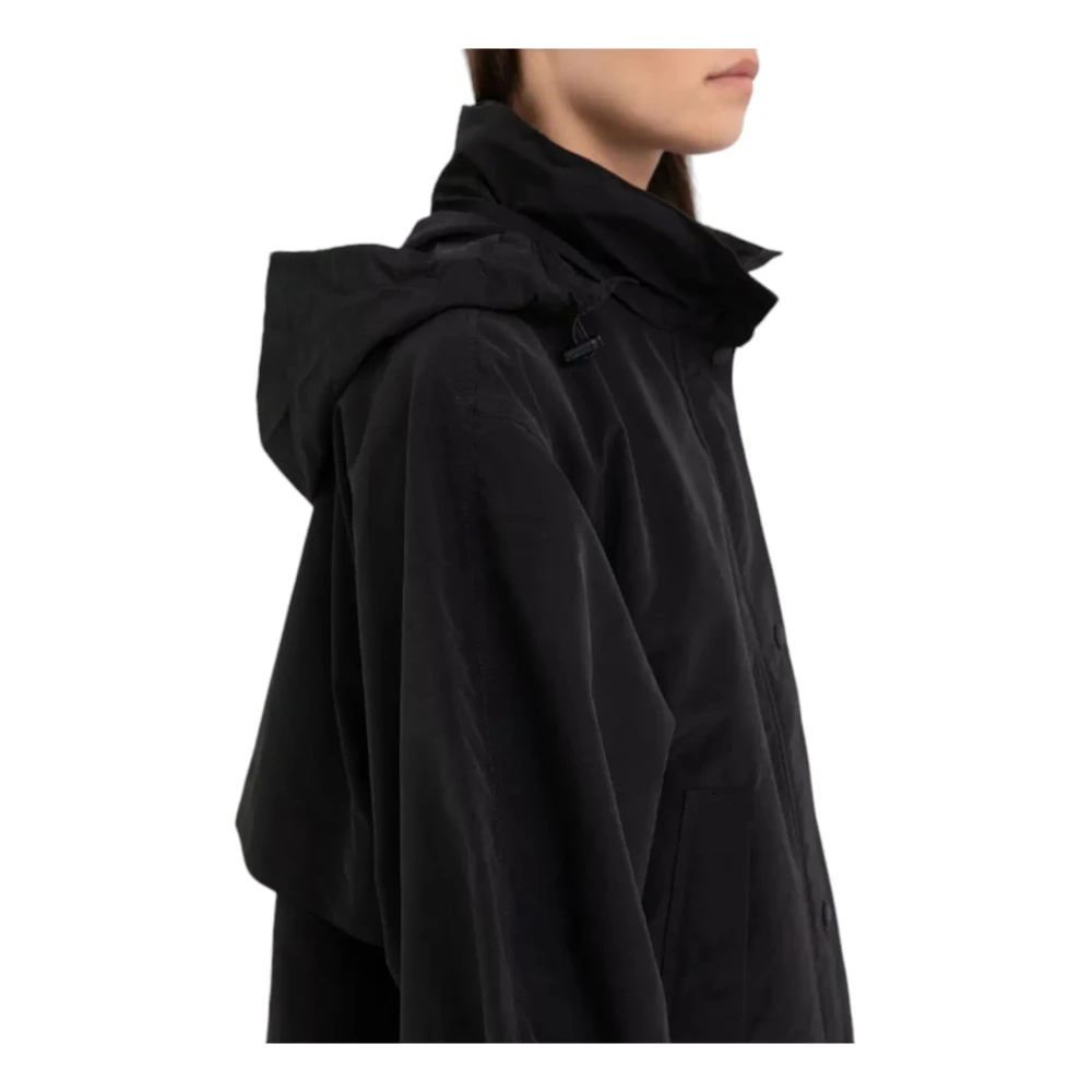 Replay Transition Jacket met Knopen Black Dames
