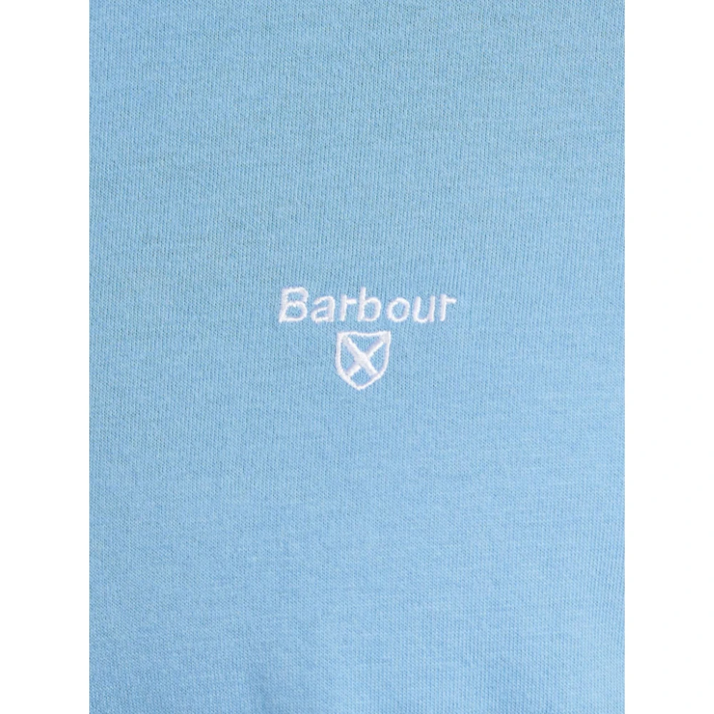 Barbour Essentiële Sportieve T-shirt in Blauw Blue Heren