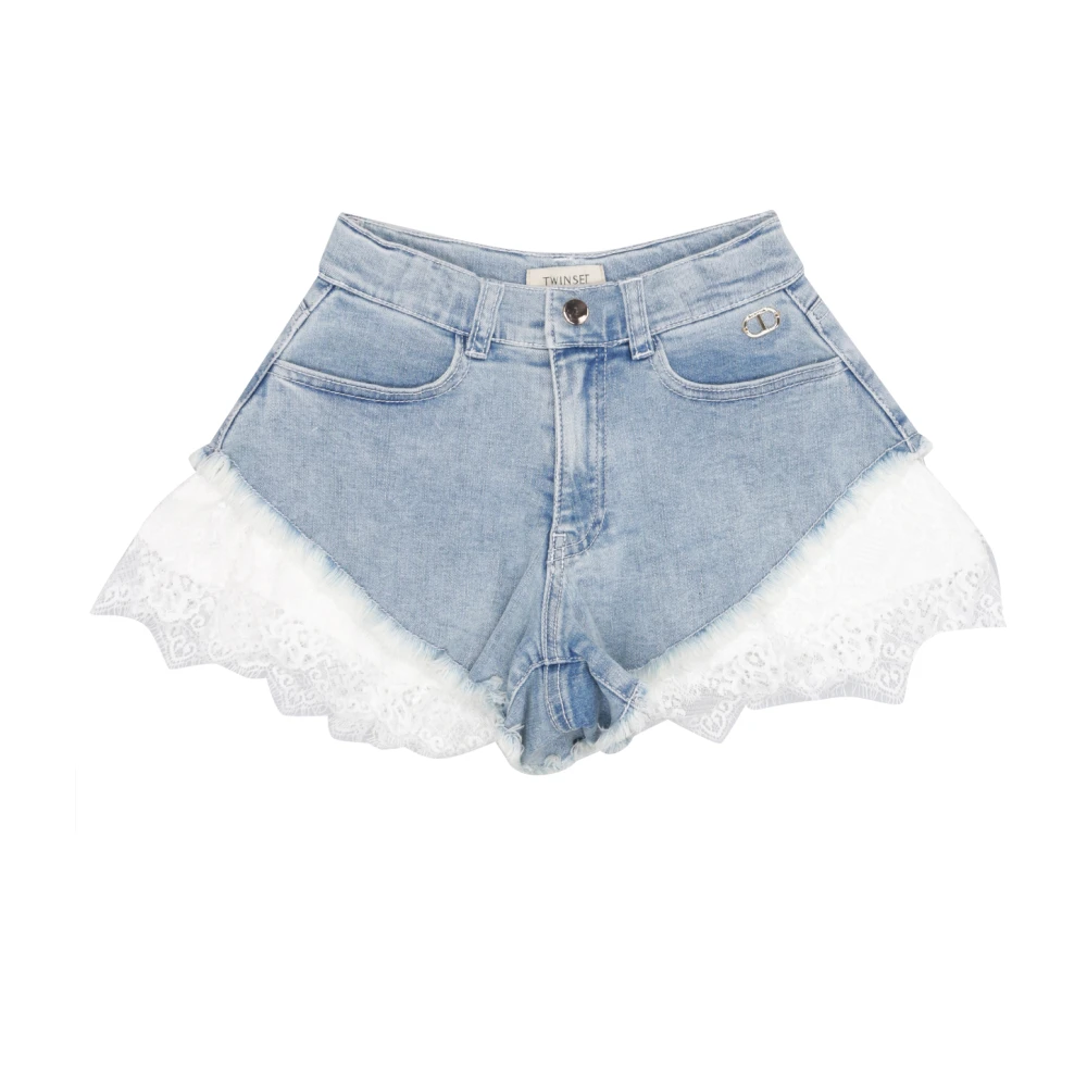 Twinset Shorts Blue, Flicka