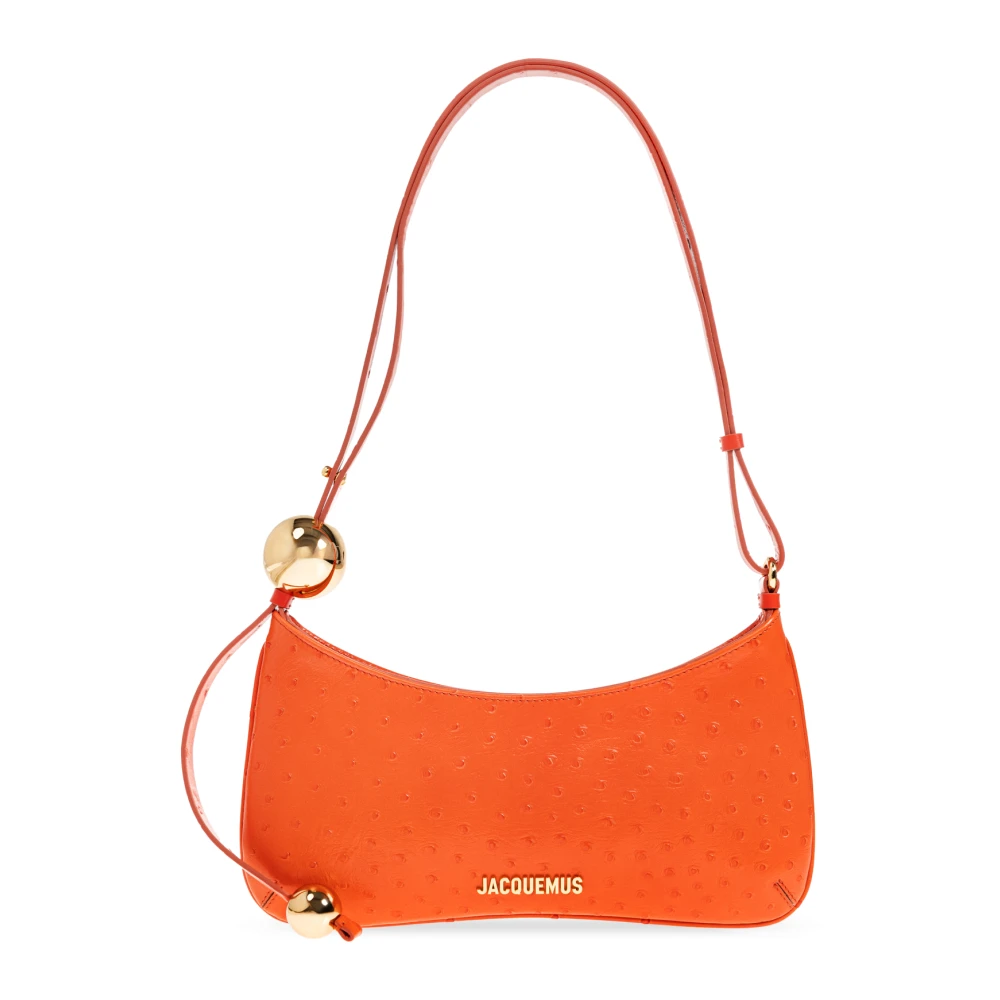 Jacquemus Donna Arancione - Le Bisou Perle Shoulder Bag - Bags - One Size