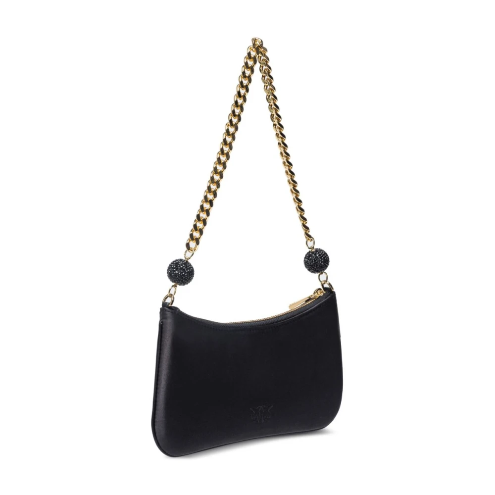 pinko Stijlvolle Zwarte Tassen Black Dames