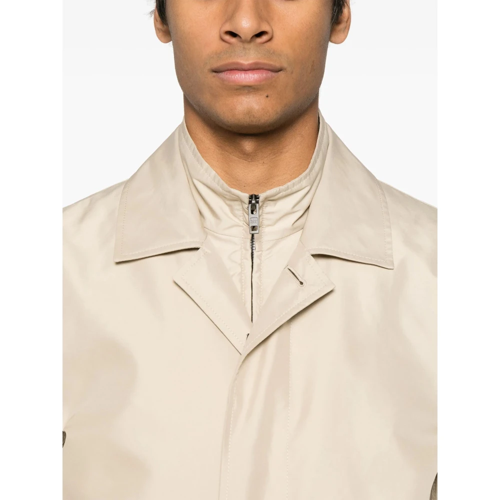 Fay Stijlvolle Winterjas Beige Heren