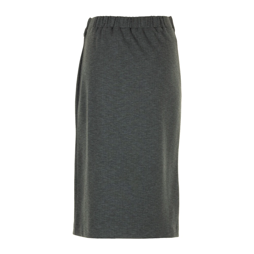 NIU Stijlvolle Rokken Gray Dames