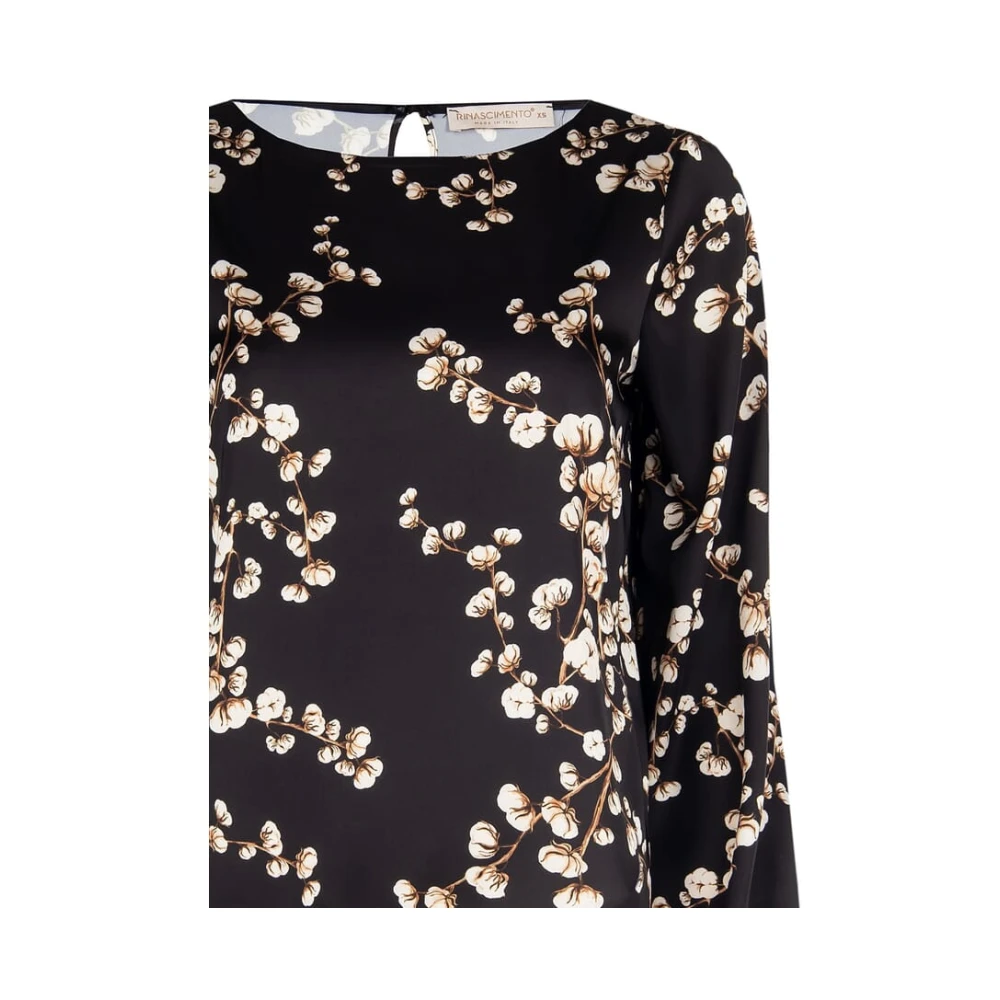 RINASCIMENTO Elegante blouse Herfst Winter 2024 25 Black Dames